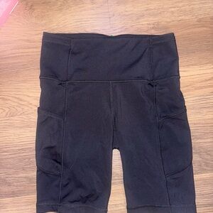 Lululemon Black Bike Shorts